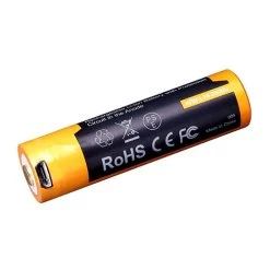 Fenix ARB-L18-2600U 18650 Li-ion Rechargeable Battery With Micro USB Port