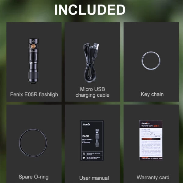 Fenix E05R Mini EDC Flashlight | Fenix Distributor - Image 6