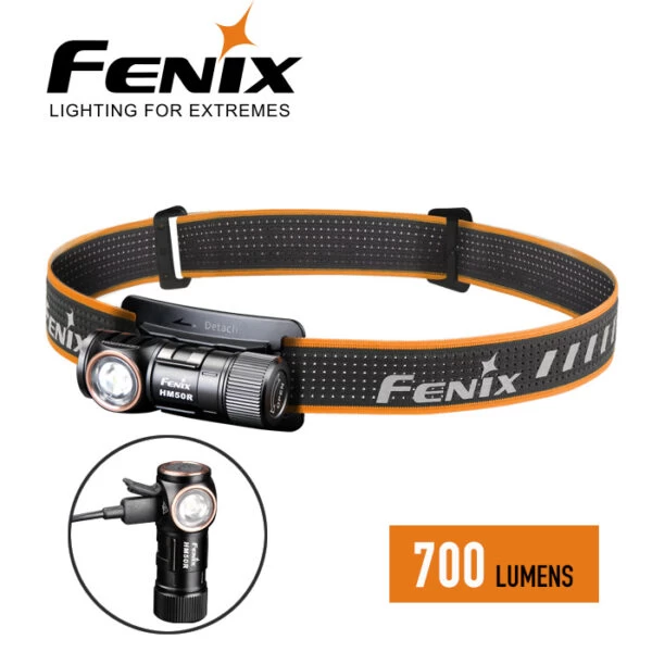Fenix HM50R V2.0 USB-C Rechargeable Lightweight Headlamp | Fenix Distributor