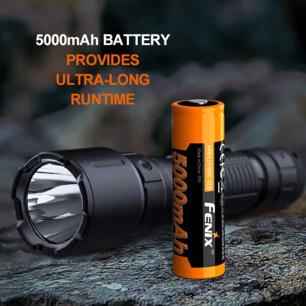 Fenix WF26R High Performance Rechargeable Flashlight | 3000 Lumens - Image 4