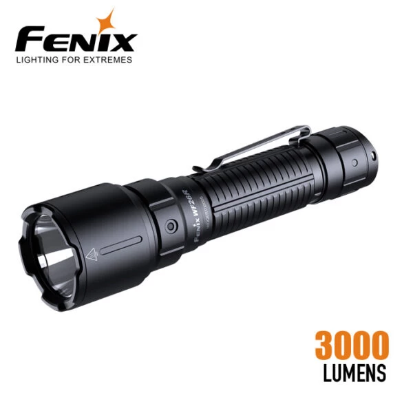 Fenix WF26R High Performance Rechargeable Flashlight | 3000 Lumens