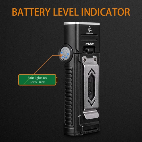 Fenix WT20R Rechargeable Work Light | 400 Lumens | Fenix Distributor - Image 6