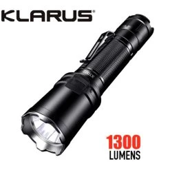 Klarus XT11R Compact Tactical Flashlight | 1300 Lumens