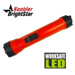 Koehler BrightStar Worksafe 2224 LED Flashlight | Intrinsically Safe