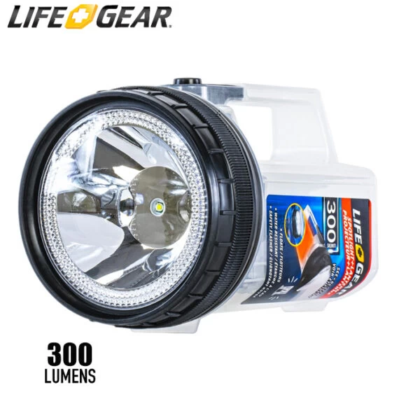 LifeGear Ar-Tech Spotlight + Lantern | 300 Lumens