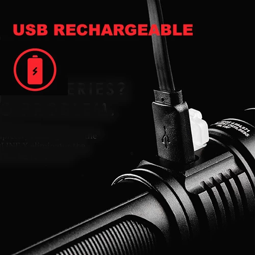 NEBO Redline X Rechargeable Flashlight | 1800 Lumens - Image 6