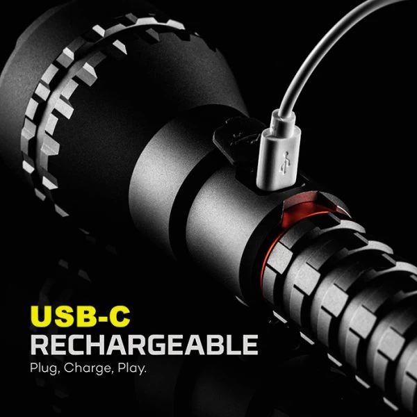 Nebo Luxtreme Rechargeable Flashlight | Half Mile Beam - Image 4