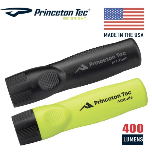 Princeton Tec Attitude | 400 Lumens | Waterproof | Made In USA