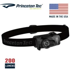 Princeton Tec BYTE Tactical Headlamp, 200 Lumens | Made In The USA